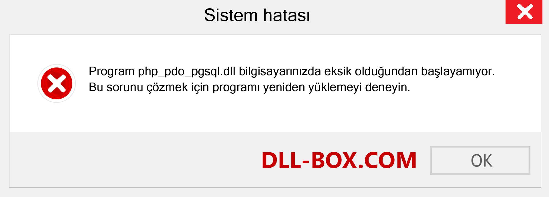 php_pdo_pgsql.dll dosyası eksik mi? Windows 7, 8, 10 için İndirin - Windows'ta php_pdo_pgsql dll Eksik Hatasını Düzeltin, fotoğraflar, resimler